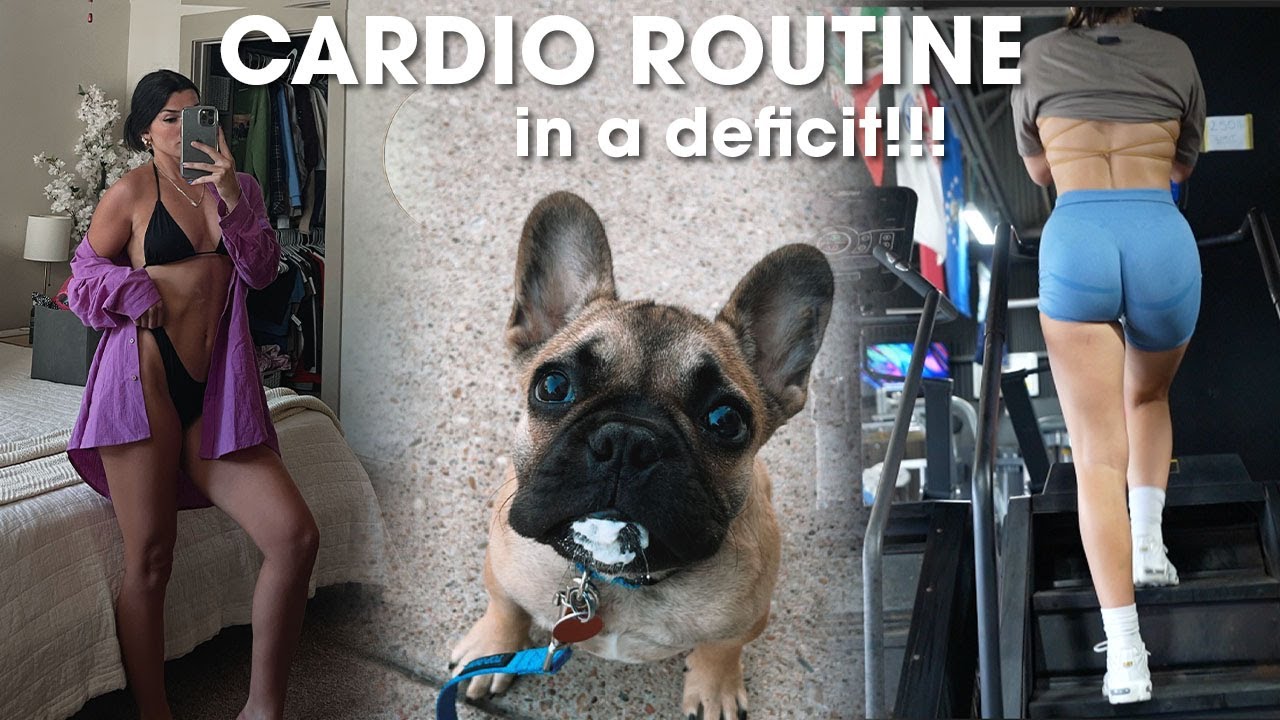 Cardio Routine in a Calorie Deficit | Day in My Life