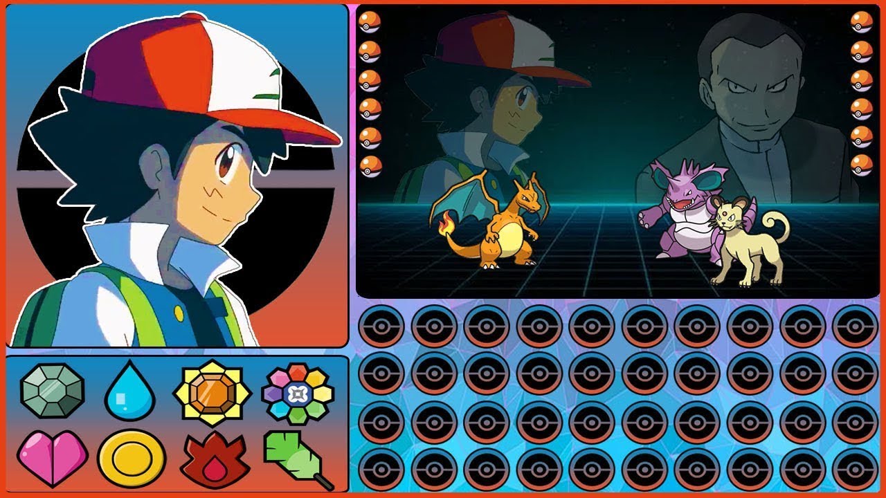 ASH KETCHUM POKEMON TEAM (NO PIKACHU)  PART 1 | MY OWN VERSION OF HIS TEAM
