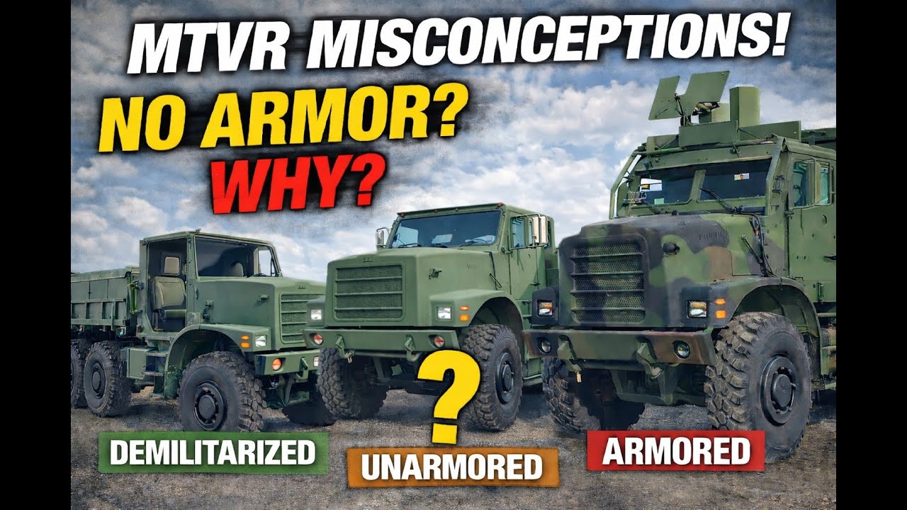 This Mistake Could Cost you $14,000 at the auction! MTVR 7 Ton Cabs and Their Differences