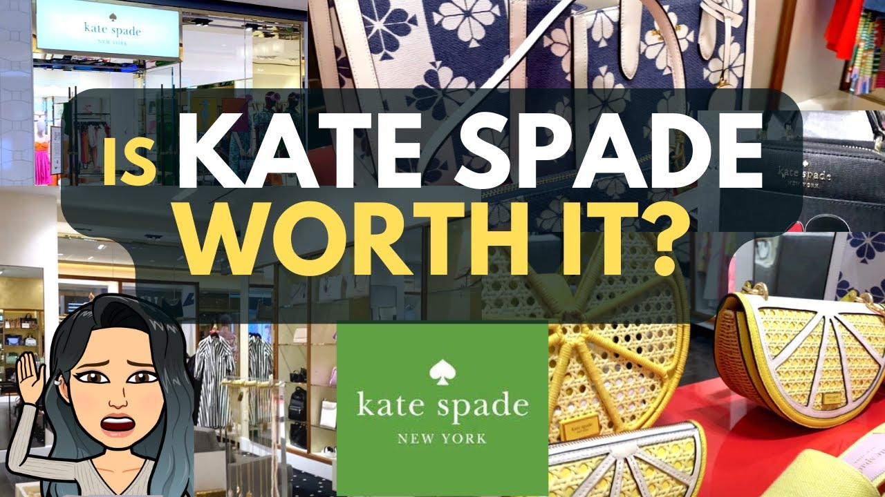 ARE KATE SPADE BAGS WORTH IT? ❓❗❓ ❗  IS KATE SPADE WORTH IT? ARE THE BAGS ANY GOOD? HANDBAG LOVERS