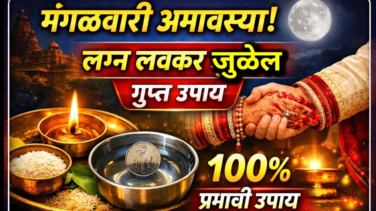 १७ फेब्रुवारी २०२६ भोमवती अमावस्या | लग्नातील अडथळे दूर करणारा सिद्ध उपाय | विवाह लवकर जुळेल**