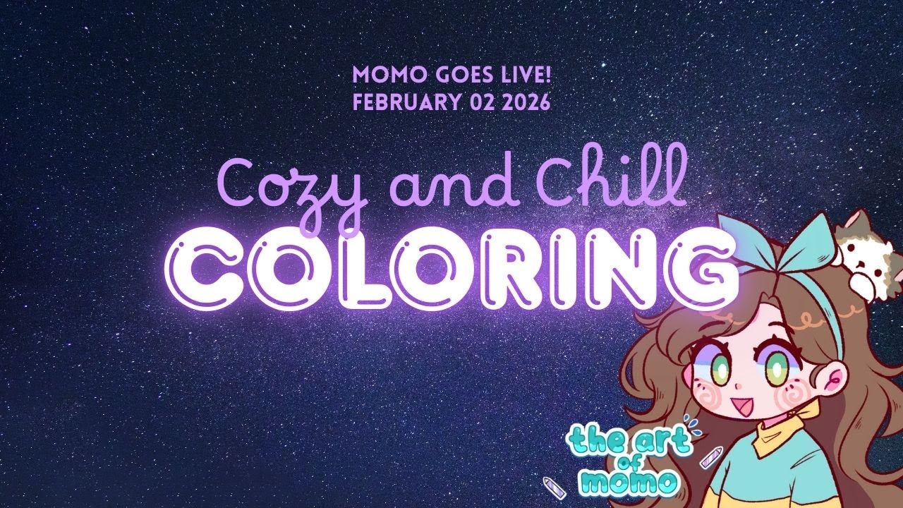 ✨Just Coloring | Chill Livestream - February 02 2026