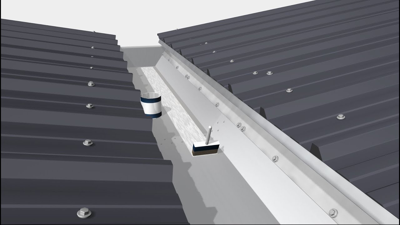 04 Kingspan Insulated Gutter Installation