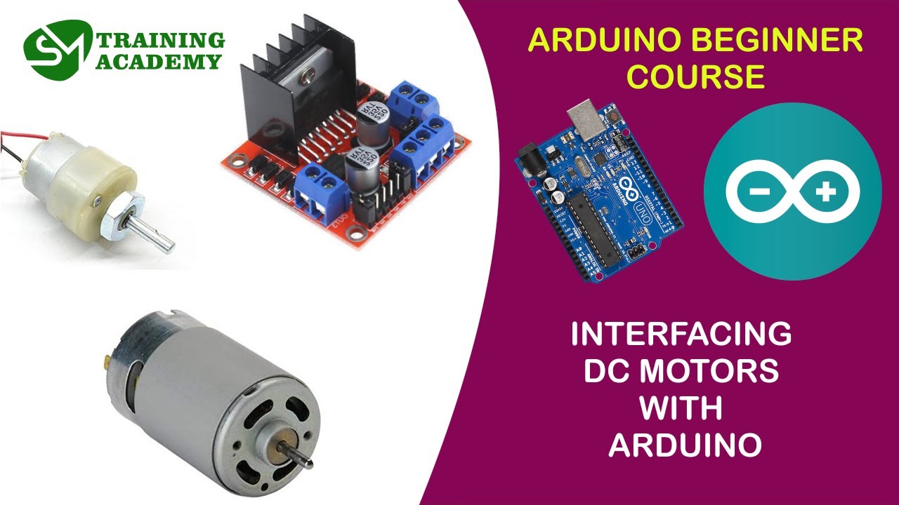 Interfacing DC Motor with Arduino | Control DC motors using L298N Driver with Arduino