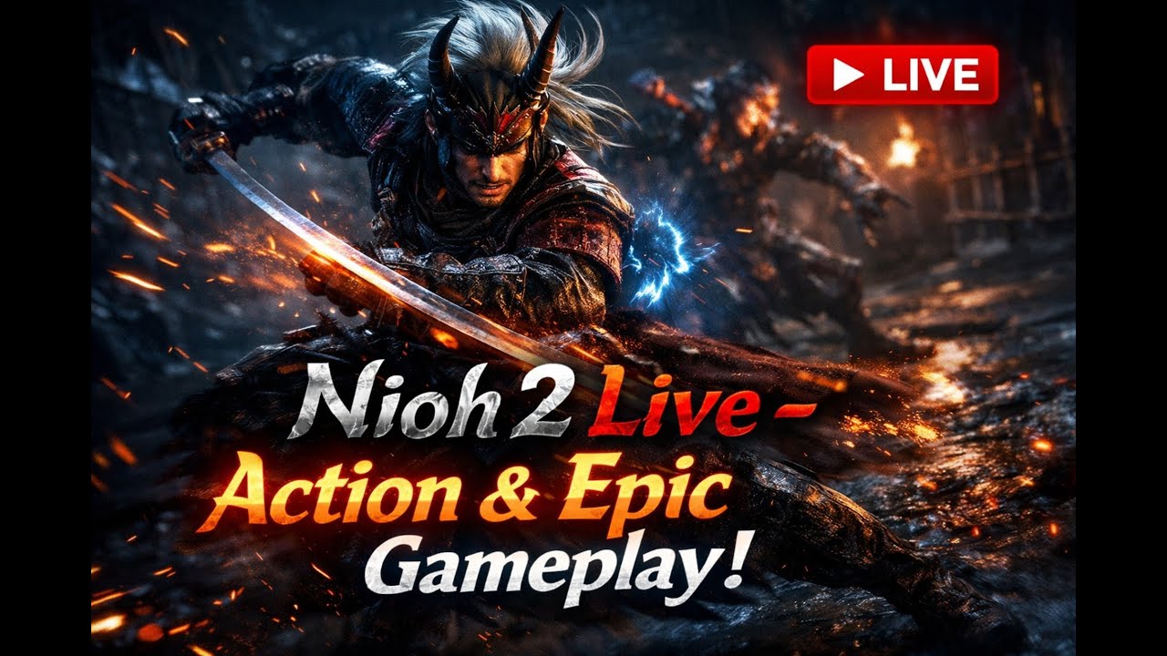 NIOH 2 LIVE | Shadow Region Sub Missions → Main Mission 65 | Clean Precision Gameplay