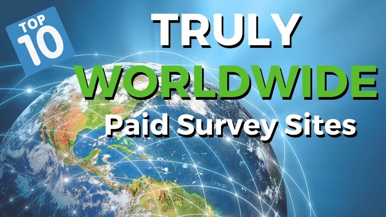 Top 10 TRULY International Survey Sites (ALL Can Join)