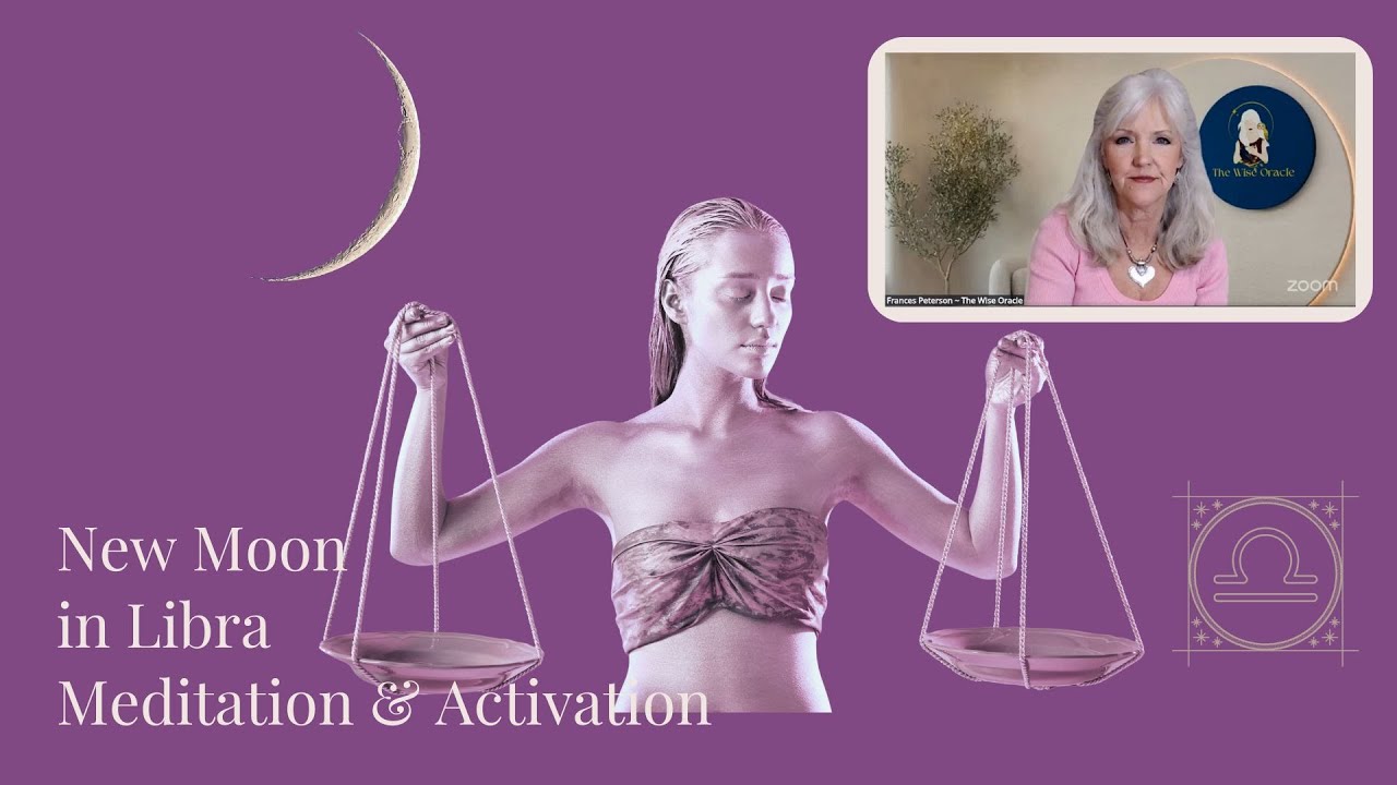 New Moon in Libra Meditation & Activation   October 2025