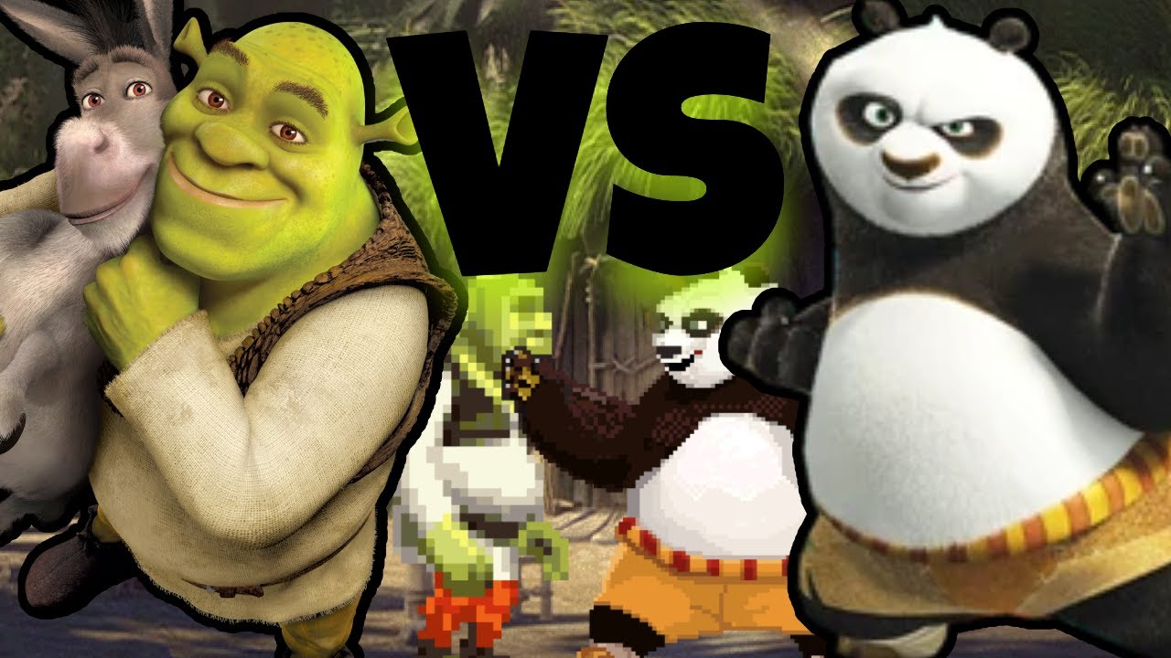 Shrek Vs Po - MUGEN