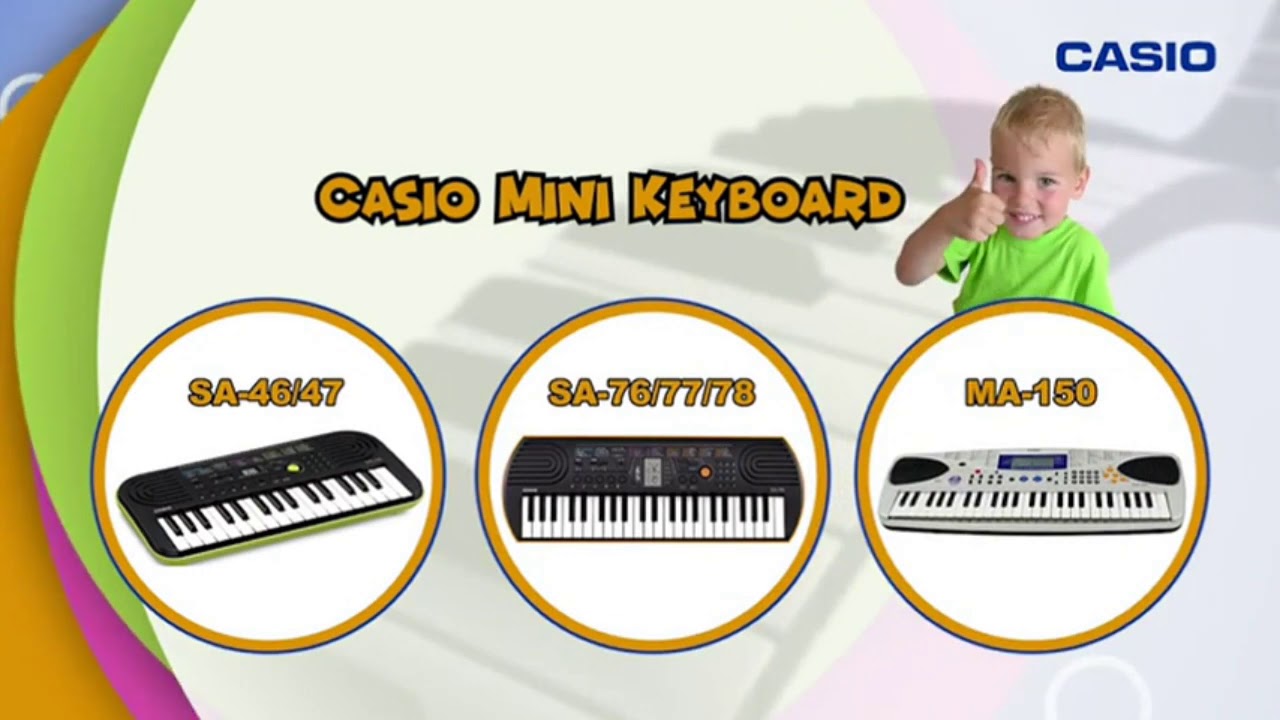 Casio SA-76 Musical Mini Keyboard with Free 