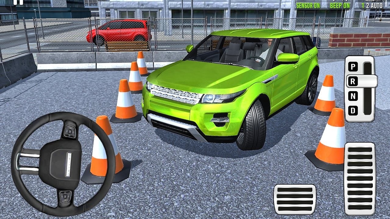 New Parking-School 2026: Range Rover City Multi-Levels Parking License - Car Android Gameplay
