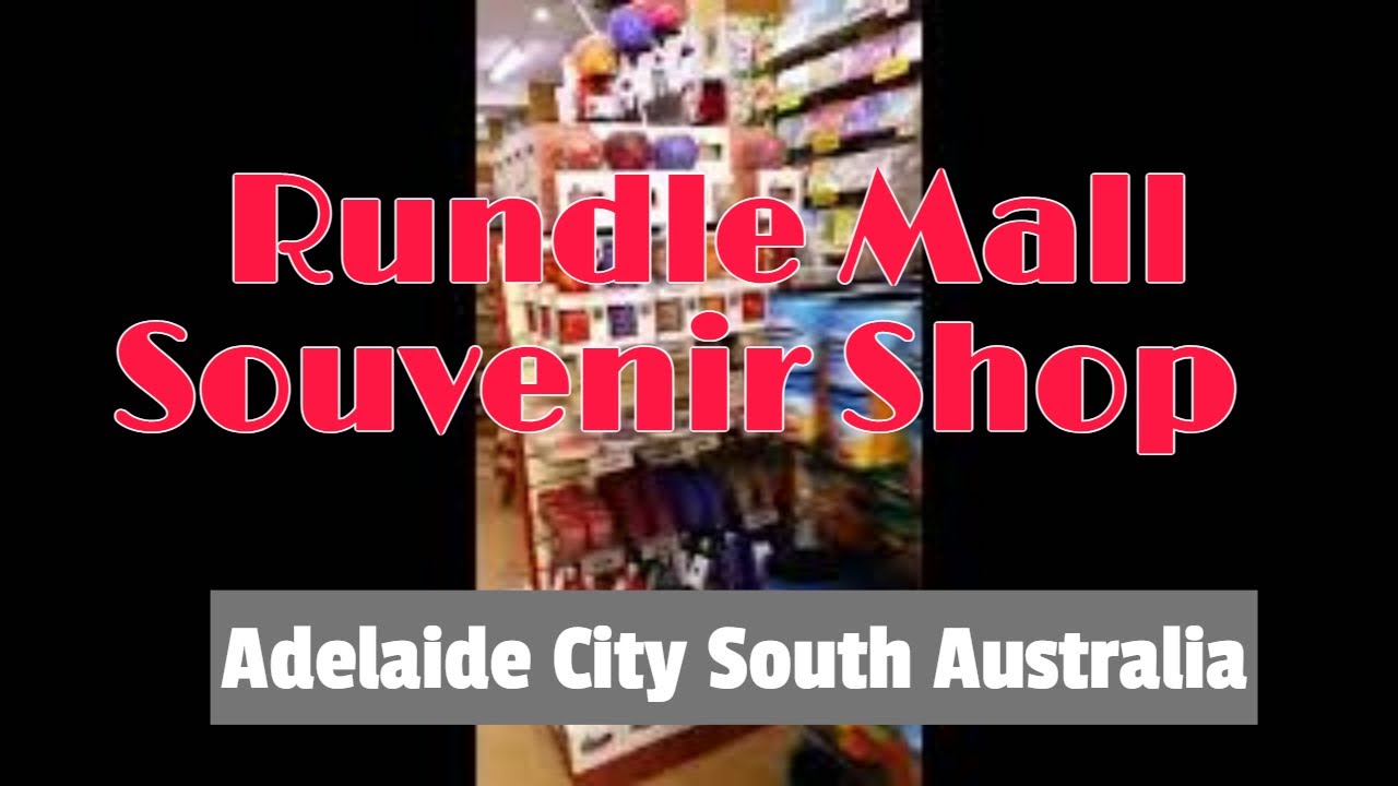 Rundle Mall Souvenir Shop Adelaide City South Australia