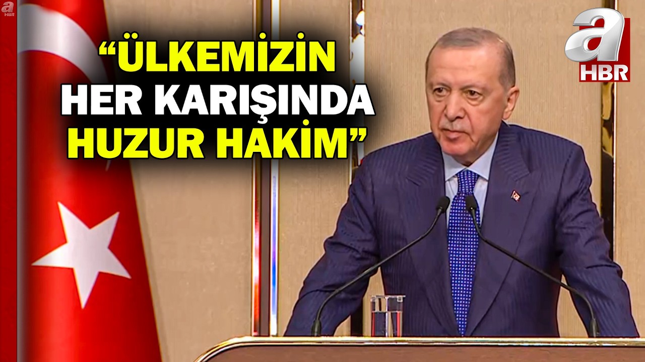 Başkan Erdoğan: Huzurumuzu kim bozarsa tepelerine bineceğiz | A Haber