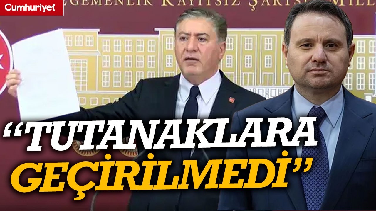 CHP'li Murat Emir'den dikkat çeken 'Akın Gürlek' çıkışı: Yemini tutanaklara geçirilmedi