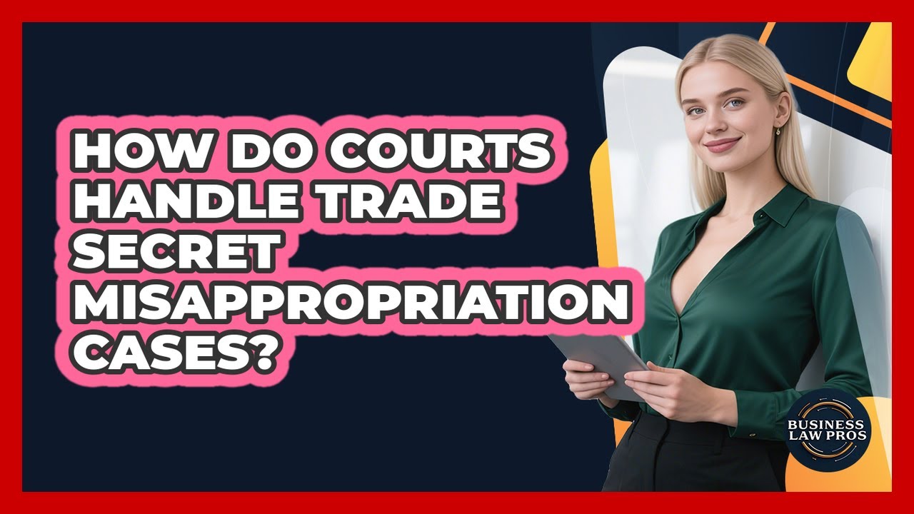 How Do Courts Handle Trade Secret Misappropriation Cases?