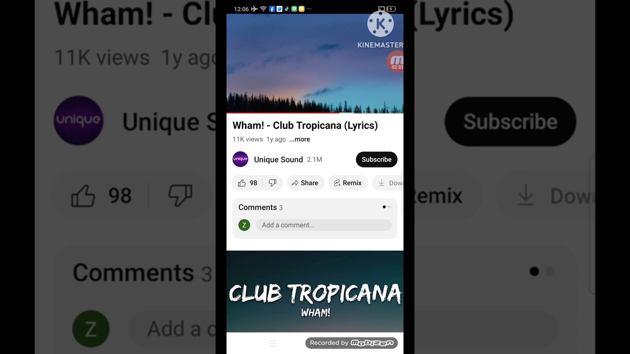 Wham! - Club Tropicana (Lyrics) g major
