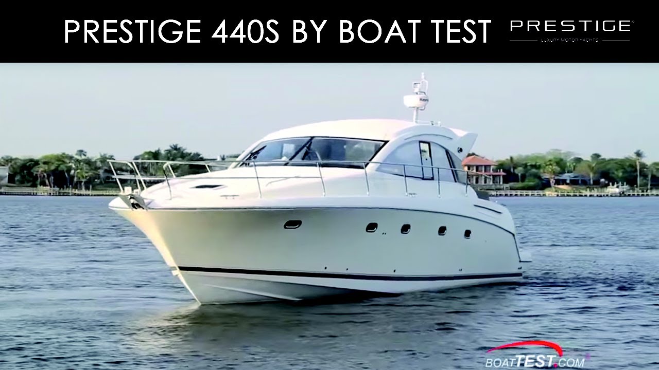 PRESTIGE 440S - Motoryacht Performance and Handling Test - by BoatTest