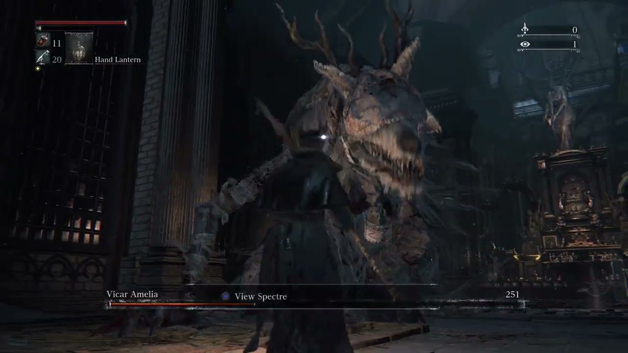 Bloodborne - No guns - Vicar Amelia