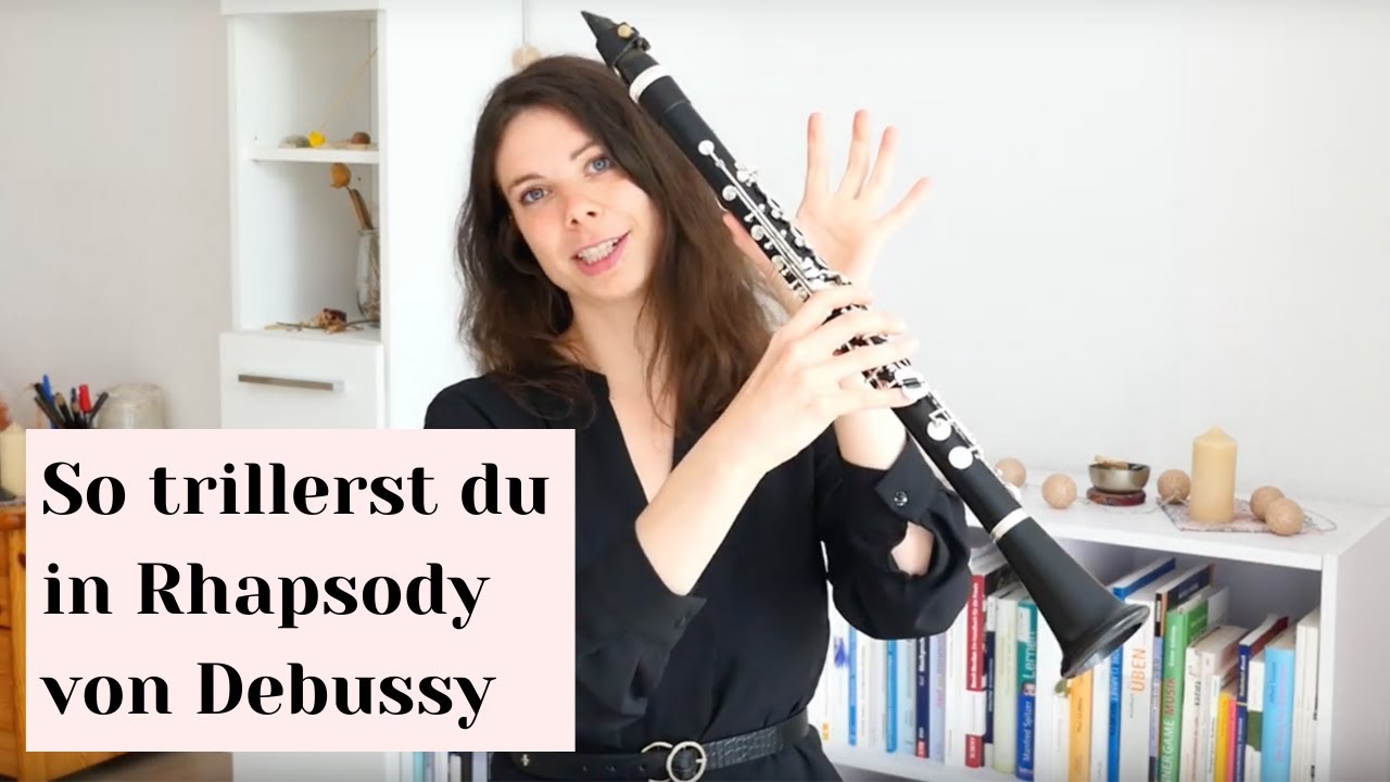 Triller am Beispiel: Rhapsody von Debussy - online Klarinette lernen