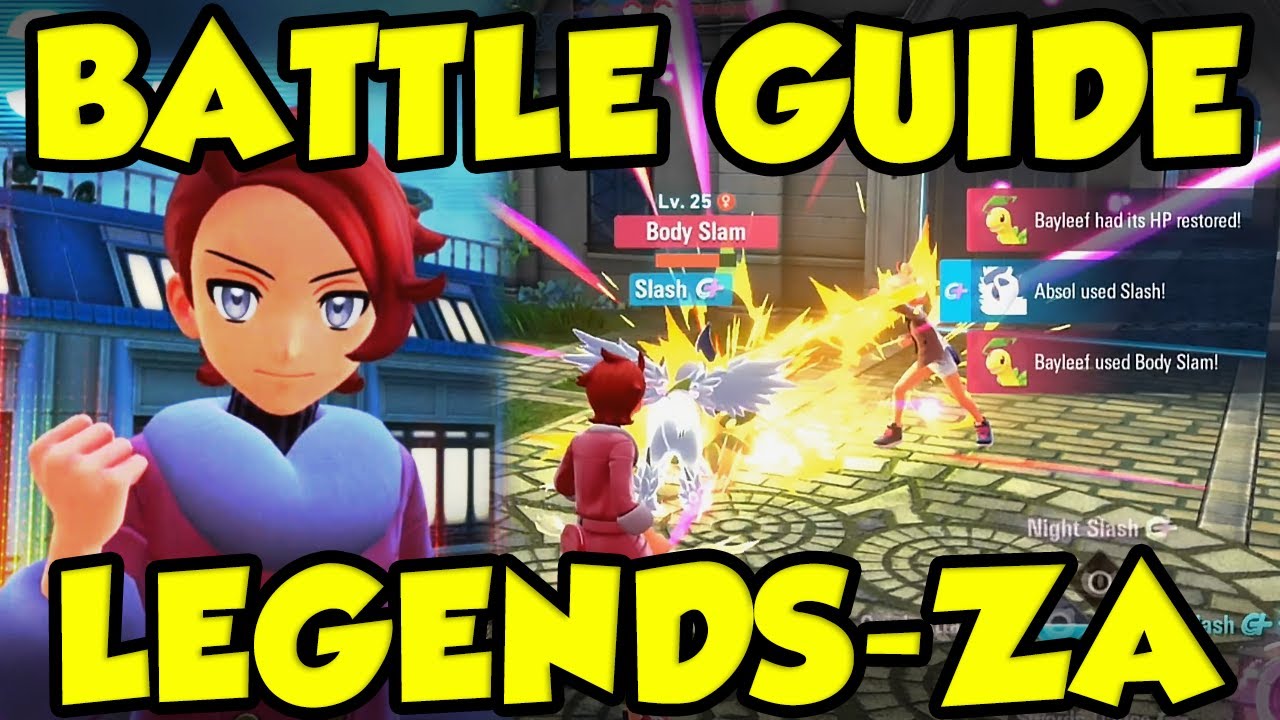 КАК ПОБЕДИТЬ В БИТВАХ В РЕАЛЬНОМ ВРЕМЕНИ В POKEMON LEGENDS ZA! Руководство по сюжету и битвам Pok...