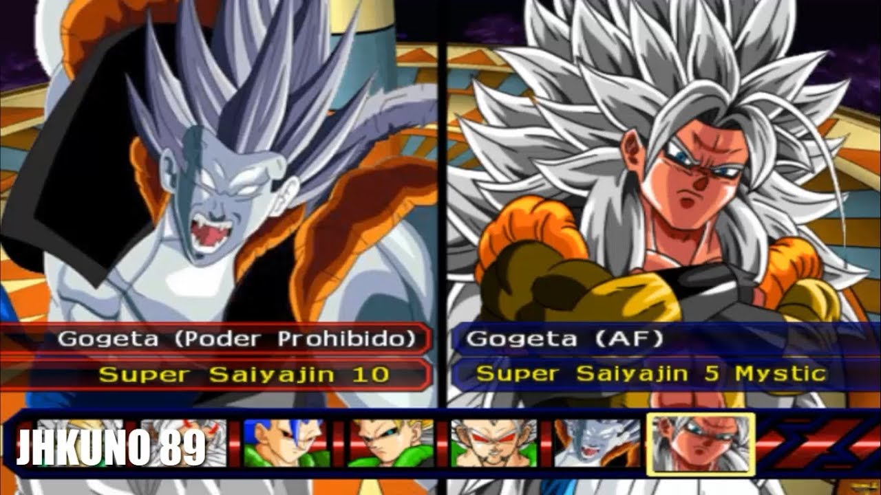 AF PROHIBIDO vs AF MYSTIC | GOGETA SSJ 10 PODER PROHIBIDO TEAM vs GOGETA SSJ 5 MYSTIC TEAM