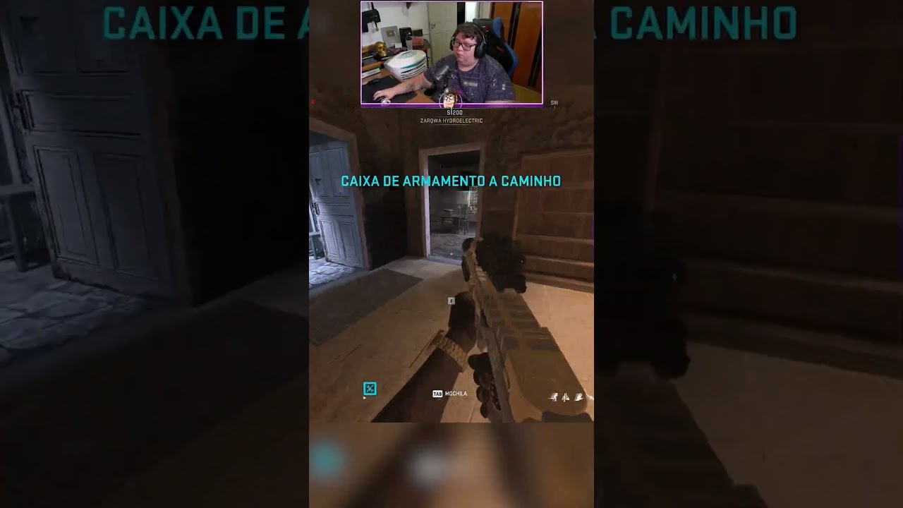 STOLENBR FEZ O CARA CORINGAR  #fps #highlights #warzoneclips