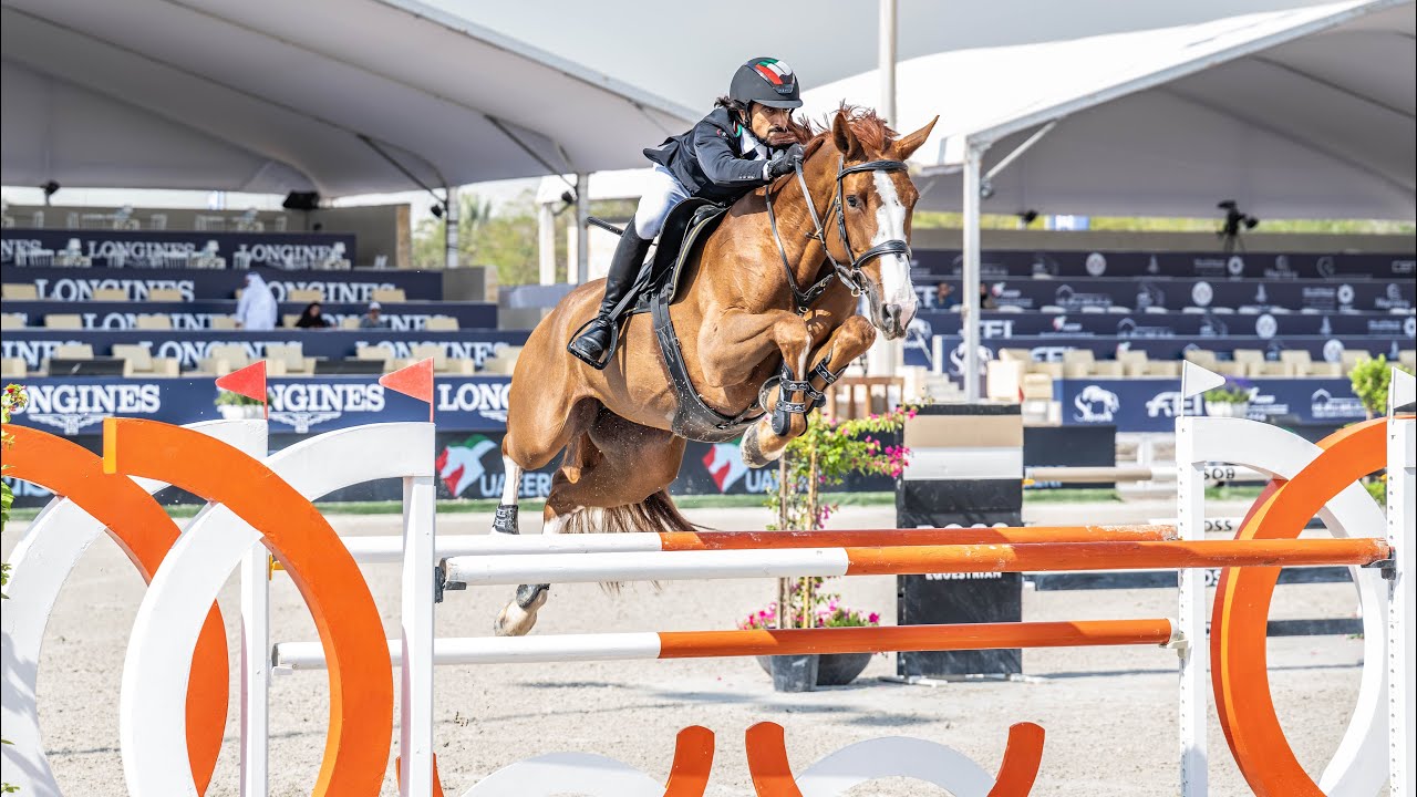 Diva DXB (Ogano Sitte × Calvaro Z) Shines with a super 6th place at the CSI4* of Sharjah!! 🕊️💎🪽