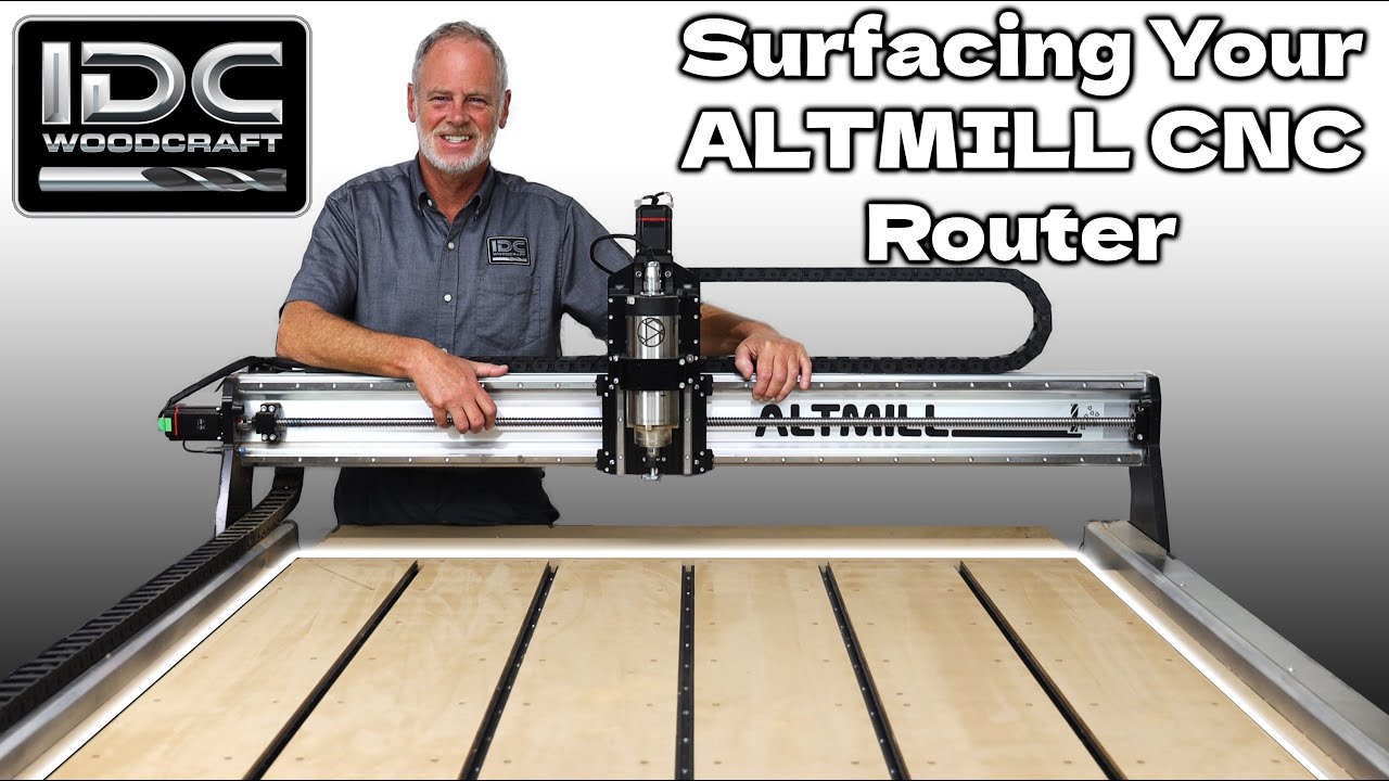How to Surface Your Altmill CNC Router Spoilboard for Accurate Cuts