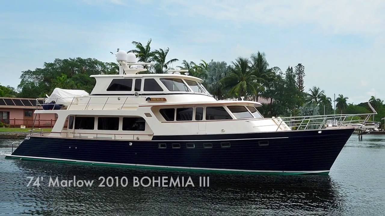 SOLD MOTOR YACHT - 74' Marlow Motor Yacht Explorer 72E