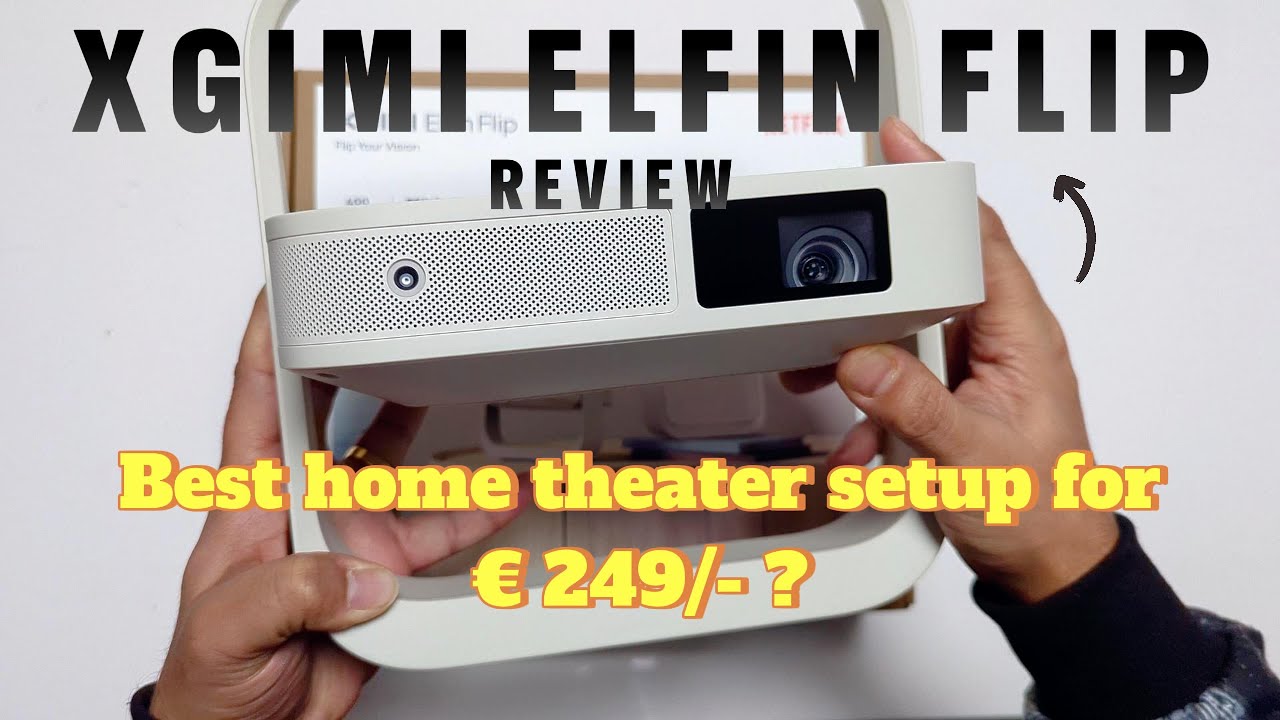Обзор XGIMI Elfin Flip: проектор за 249 евро = 150-дюймовый домашний кинотеатр? (Честный обзор)