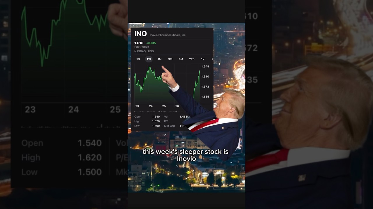 Inovio ($INO): DNA vaccines & biotech potential 🏥 #stocks #investing #weeklyticker #biotech