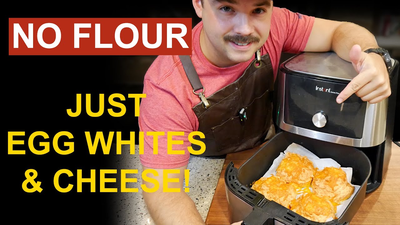 This Garlic Bread Has NO FLOUR &ndash; Just Egg Whites & Cheese!