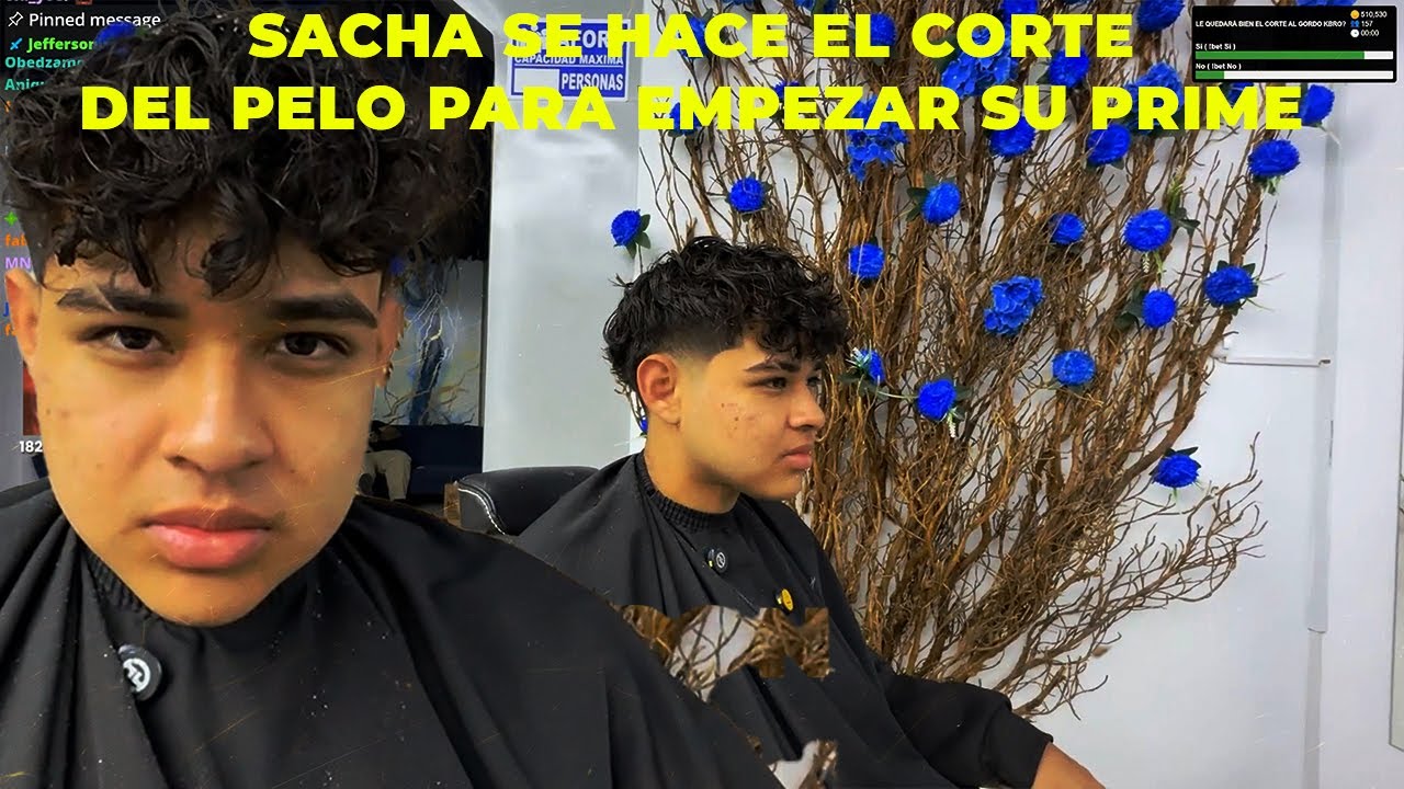 ¡SACHA VA AL BARBERO 💈 PARA SU CORTE DEL PELO E INICIAR SU PRIME!