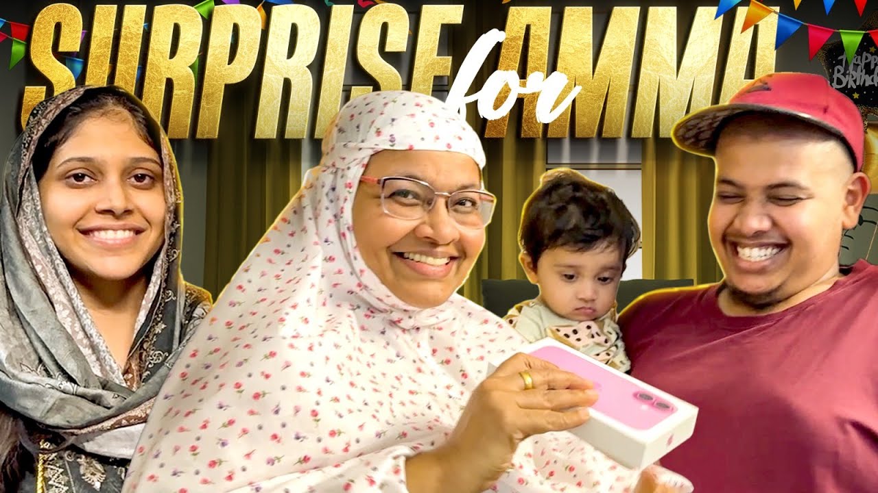 Birthday Surprise For Amma ❤️ | Iphone 16 - Irfan's View