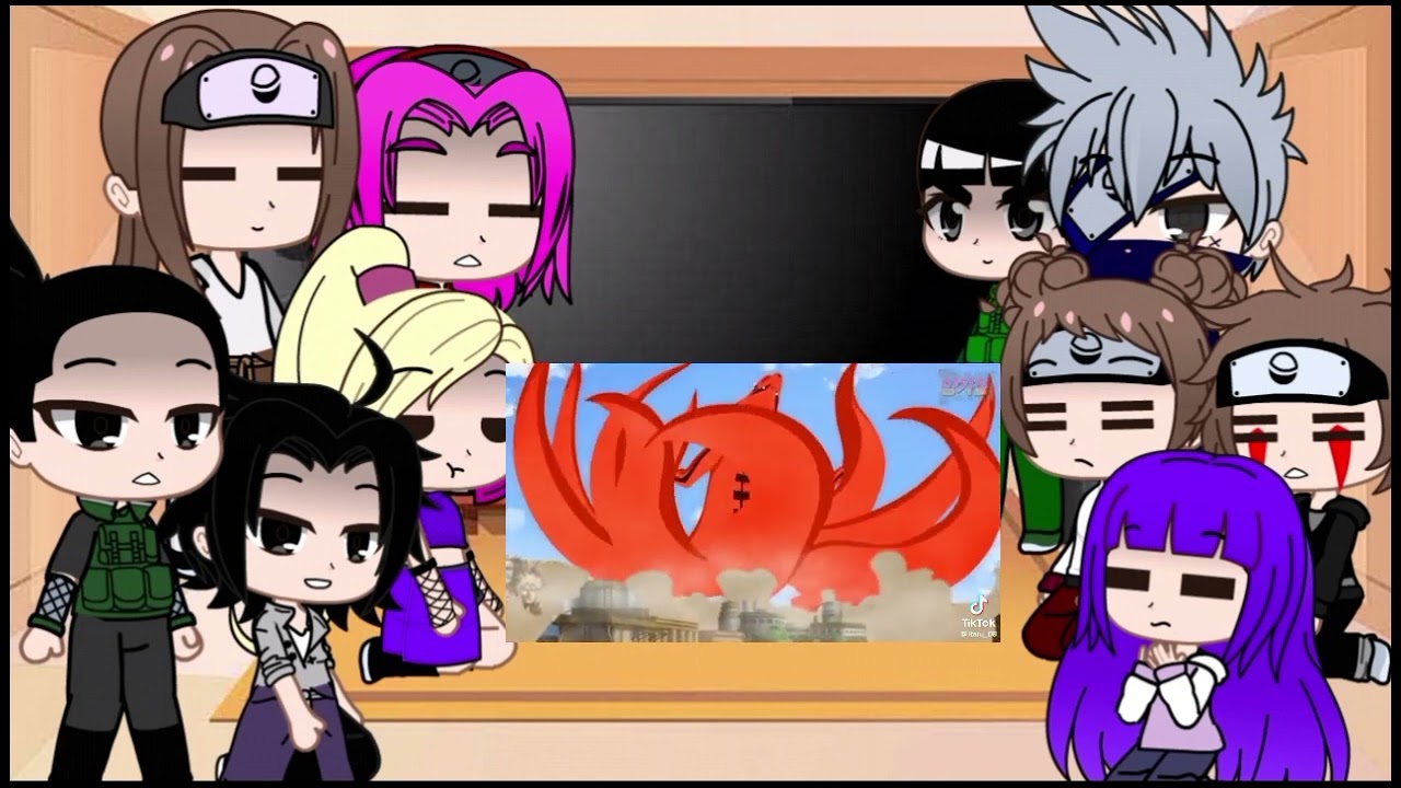 🍥||Los amigos de naruto reaccionan a naruto villano||🍥@lalachan. 🐞