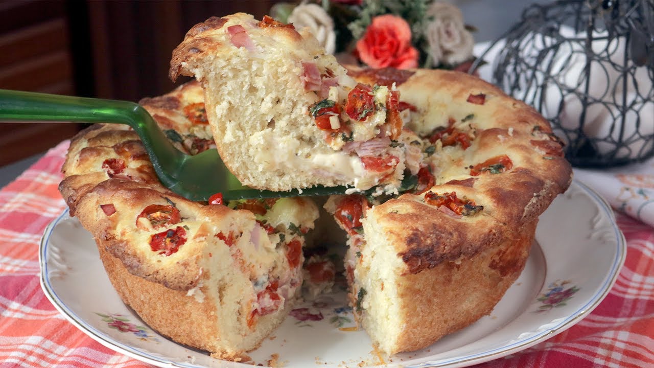 SÓ MISTURAR ! PÃO BOLO DE COLHER  - Receita simples e fácil de fazer