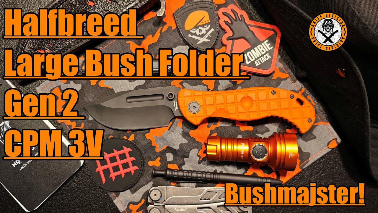 Bushmajster! Halfbreed Large Bush Folder Gen 2 CPM 3V