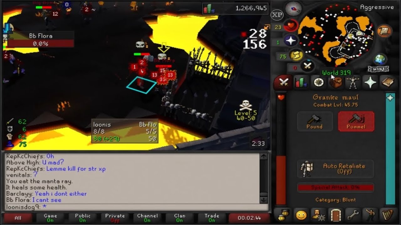 Jagex changed the low level meta | Twinflame Gmaul Risk Fighting | PK Vid 3