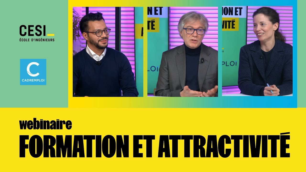 CESI Webinaire  Best-of - Formation et attractivité : 2 défis pour réussir la réindustrialisation