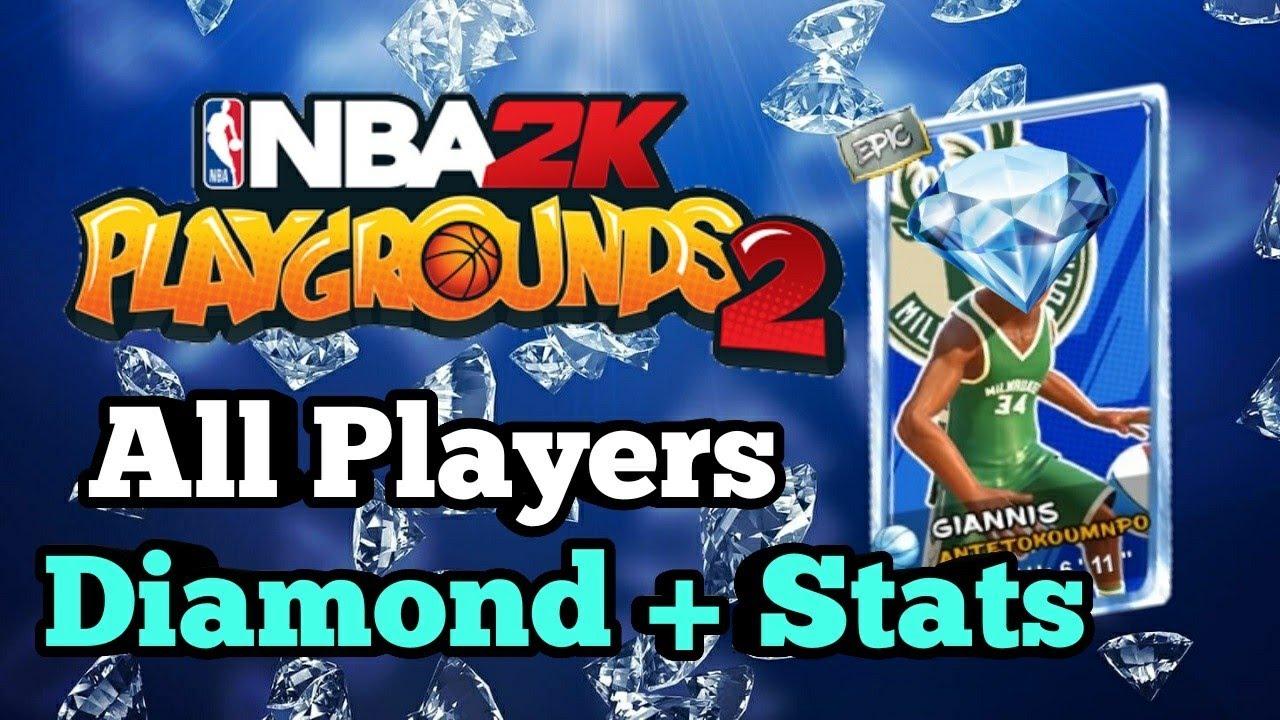 Nbaplaygrounds 2 All Players Diamond + Stats!!!💎💎