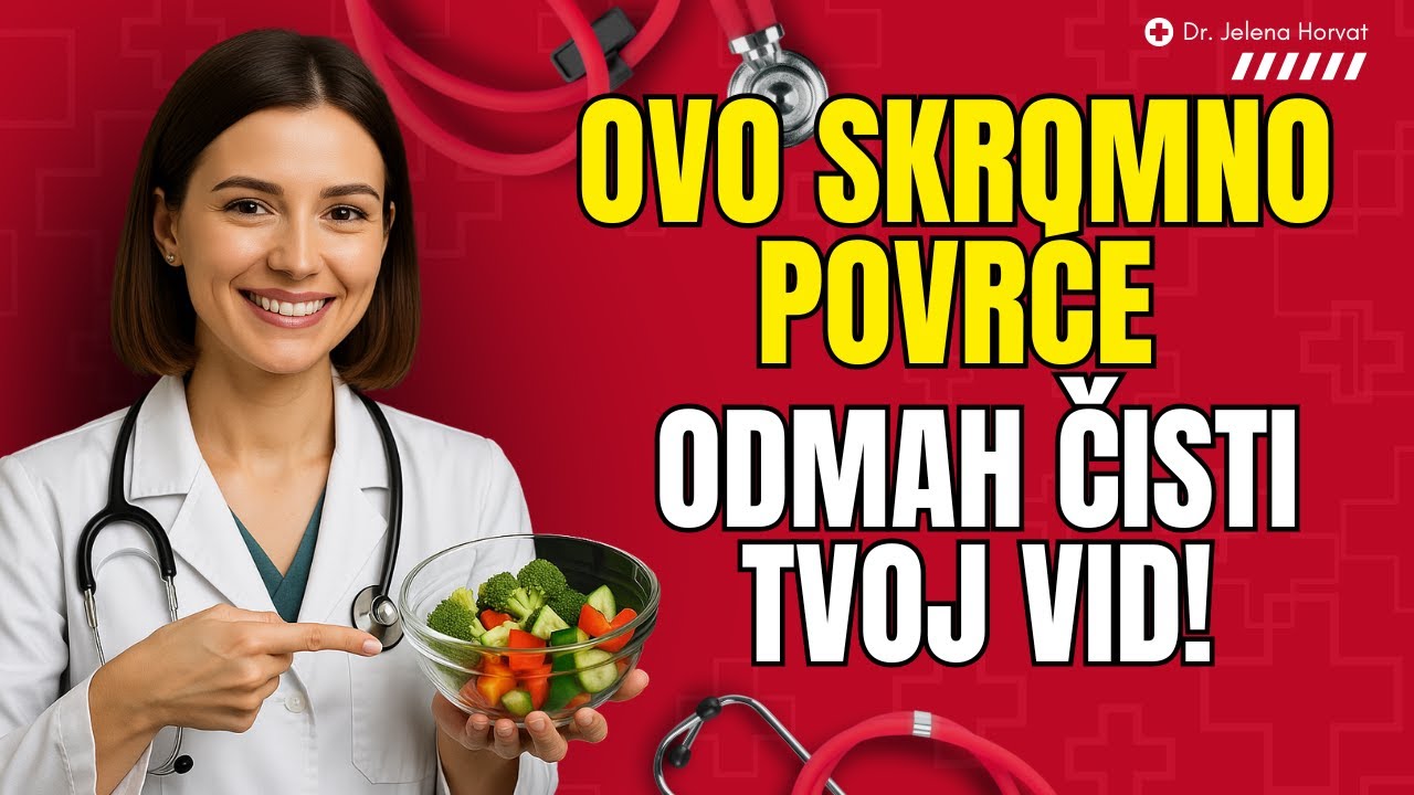 STARIJI: Ako Ne Jedete Ovo Povrće, Vaš Vid Će Se Brzo Pogoršati! | Dr. Jelena Horvat