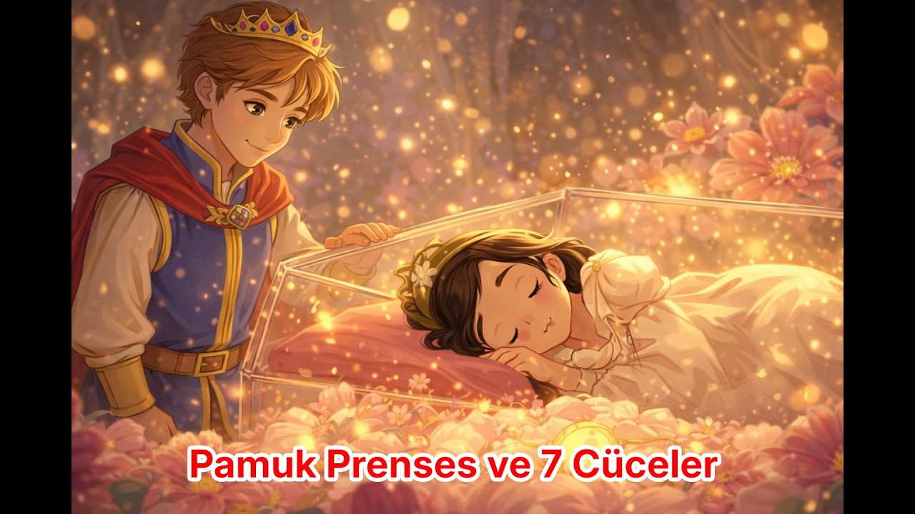 Pamuk Prenses ve Yedi Cüceler | Uyku Öncesi Masallar 🌙✨Türkçe masallar,