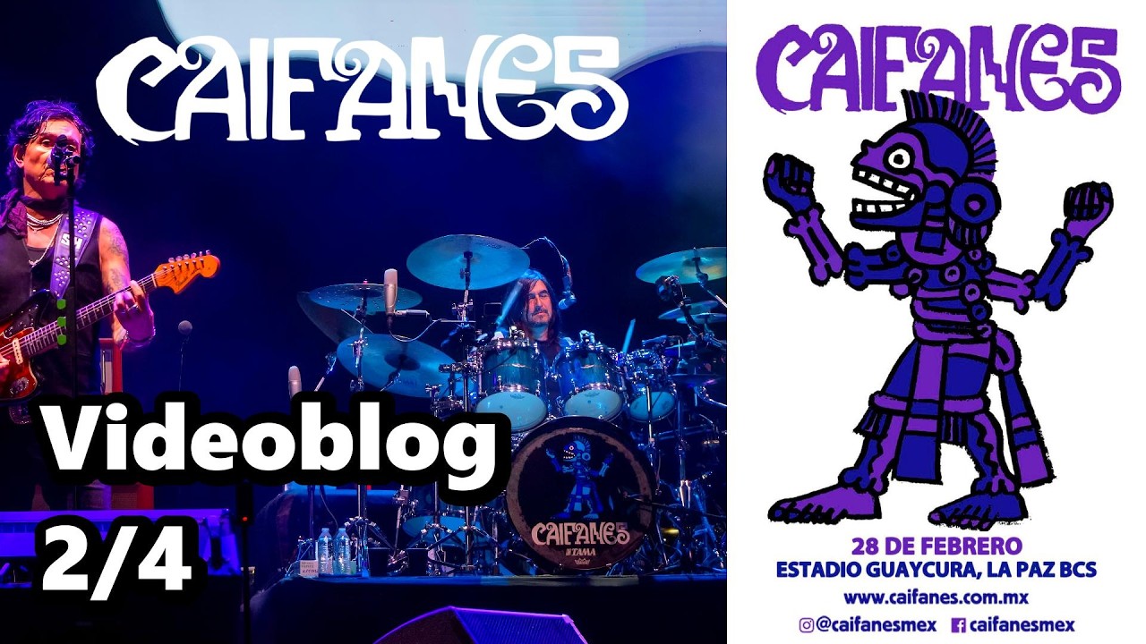 Así Fue El IMPRESIONANTE Concierto De CAIFANES En LA PAZ, B.C.S.  VIDEOBLOG 2/4 (sábado 28/02/2026)