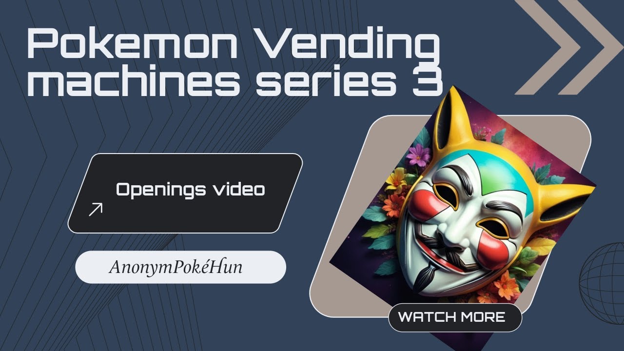 Pokemon vending machine series 3 and a very nice 3-pack blister. Opening!