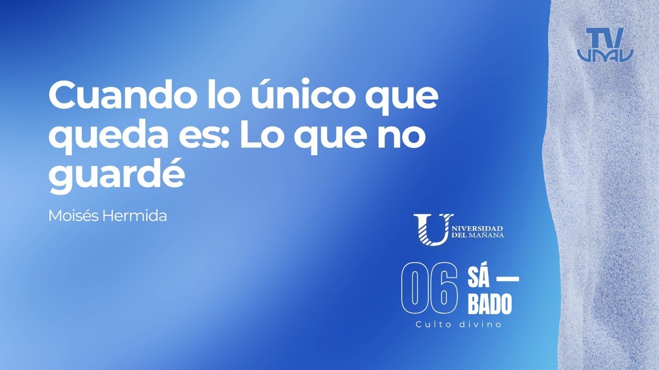 Viernes 6 de marzo- UDM Culto de gratitud
