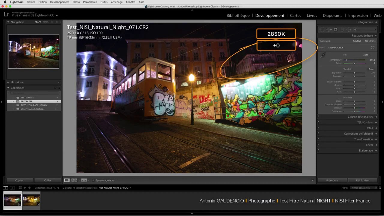Découverte du Filtre NiSi Natural Night par Antonio Gaudencio