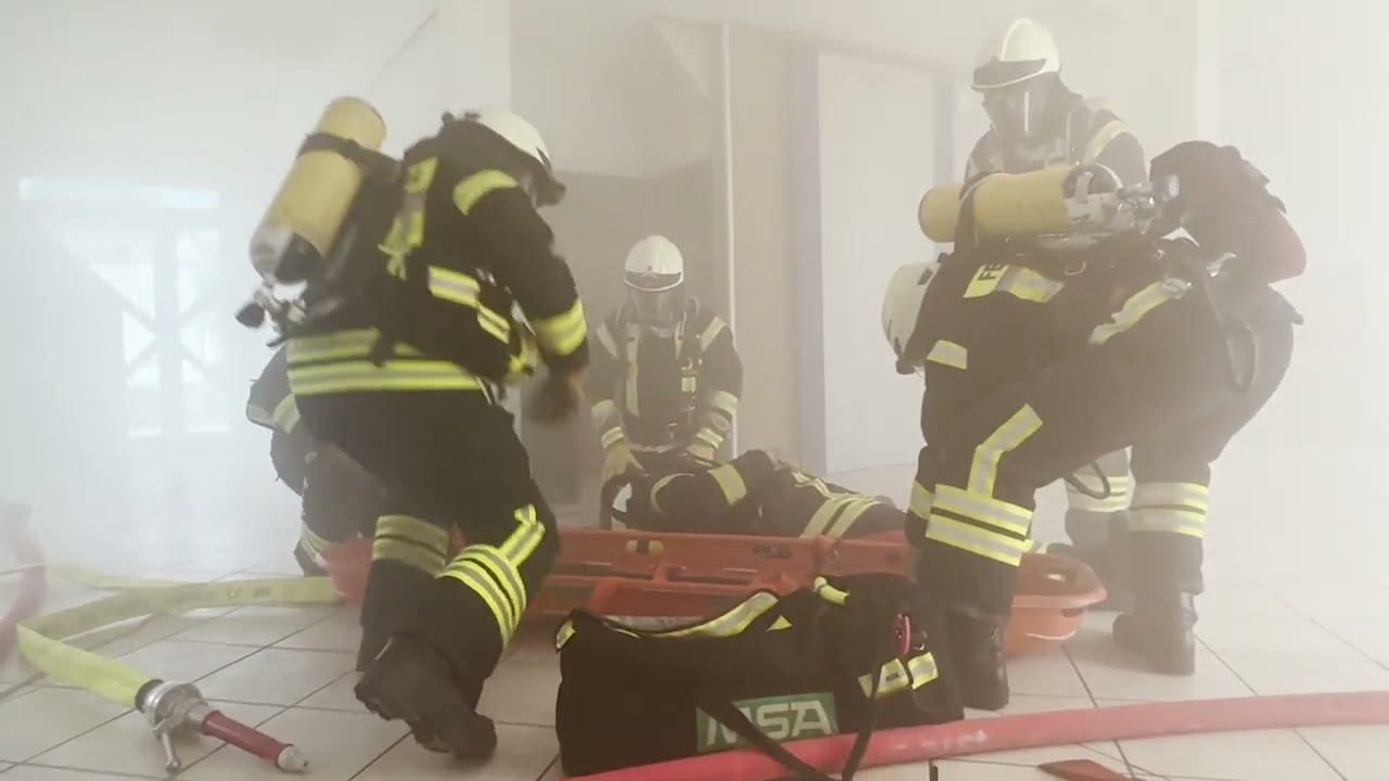 Atemschutznotfalltraining Stadtfeuerwehr Burgdorf