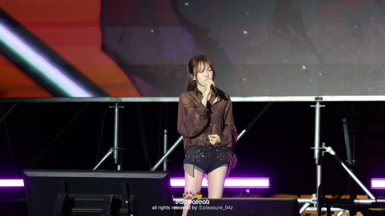 [4K] 251018 광양 KPOP 페스티벌 2일차 - 웬디 believe #RedVelvet #레드벨벳 #WENDY #웬디 #광양 #KPOP