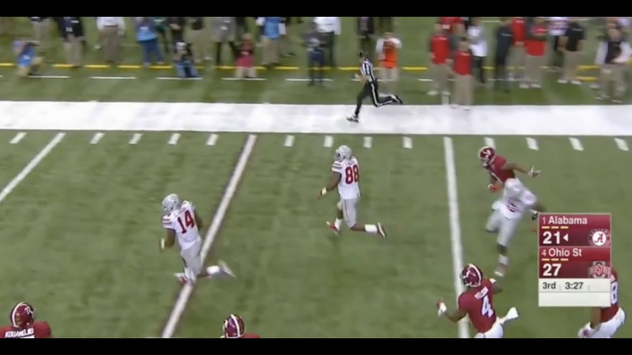 The Ohio State Buckeyes Clutch Interceptions