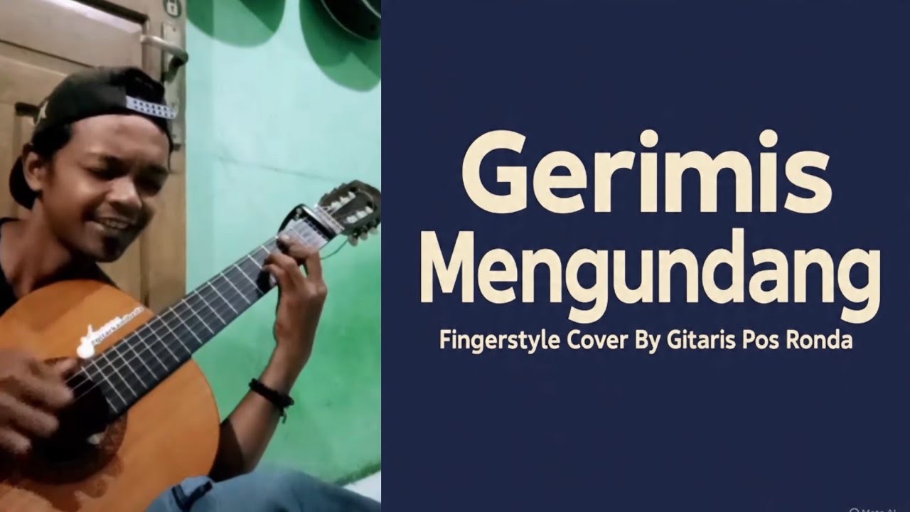 Slam - Gerimis Mengundang | Fingerstyle Cover By Gitaris Pos Ronda 