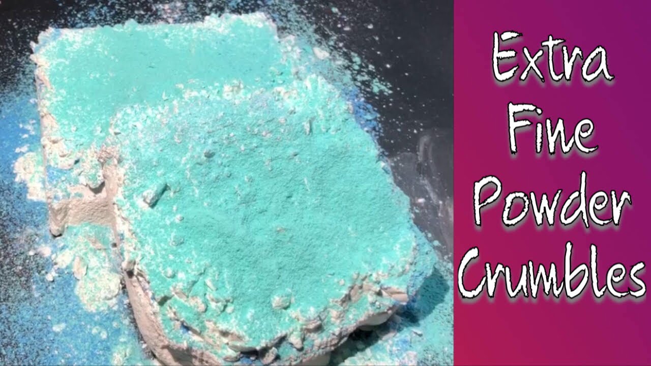 Satisfying + ASMR : Extra Fine Powder Crumble : Break Time